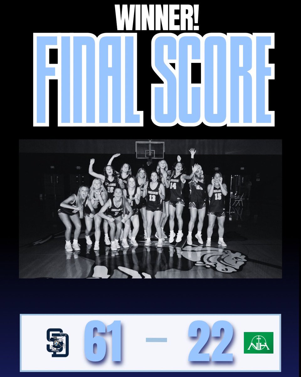SDHS_GBB's tweet photo. Strong, aggressive bounce back effort tonight! Proud of the girls and their tenacity on defense. https://t.co/a8vCernqnU