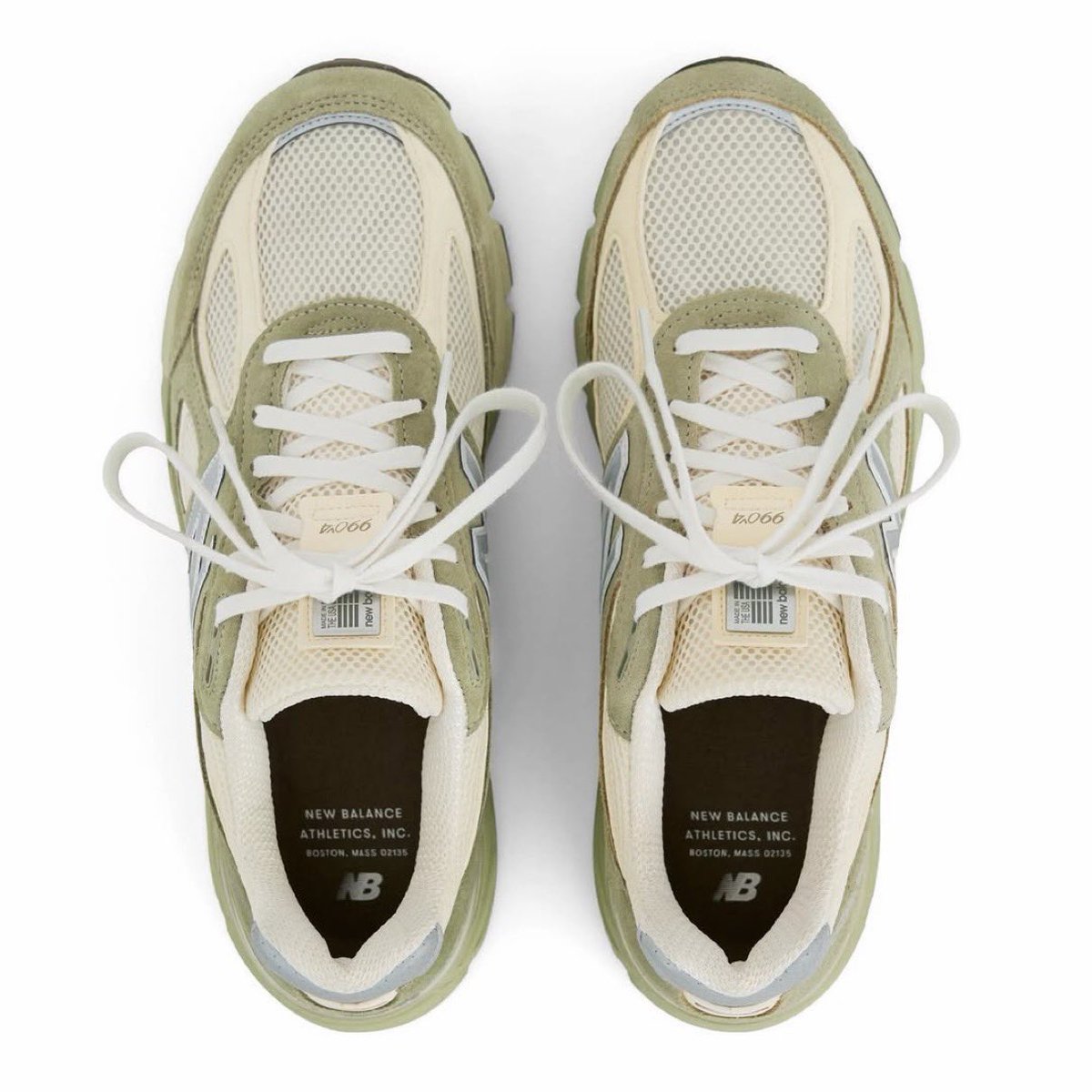 New Balance〈990v4 “Olive Leaf”〉が国内2月26日（木）より各 
