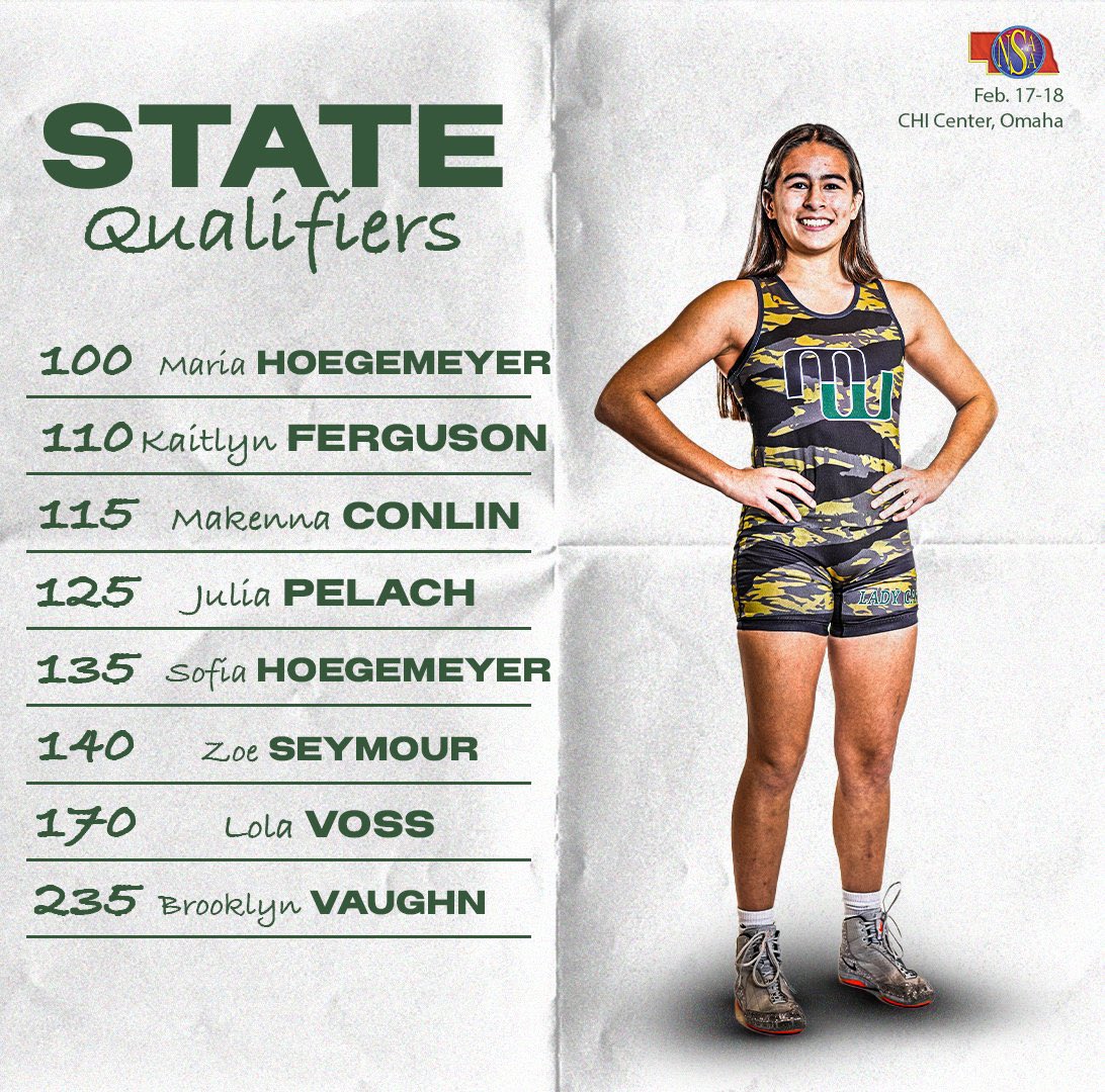 Sofia Hoegemeyer is a back-to-back STATE CHAMPION! 🥇