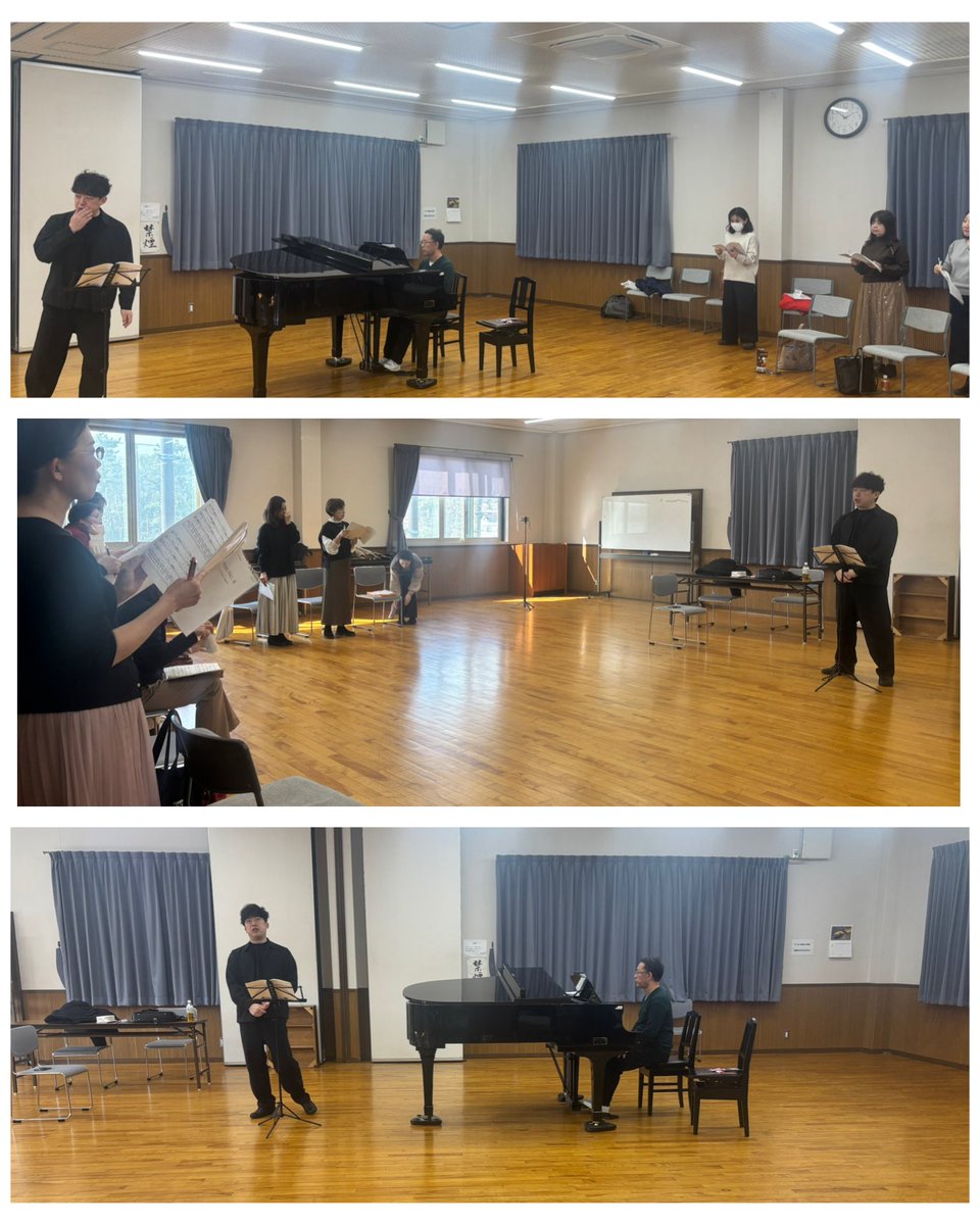 ensemblemoire's tweet photo. 2026✨初 #相澤先生 レッスン

🎼Mass No.6 by Orban⭐️

なんとか
全曲🆗❔❔
以外な曲が
褒められたり😋

レッスン前
プレトークタイムも🐼
充実の大爆笑😻

今年も楽しく
そして実りあるレッスンで
たくさん学ばせていただきます🧚🏻‍♀️
どうぞよろしくお願いいたします。

#京都 #女声合唱 #団員募集 https://t.co/sri83MYvOb