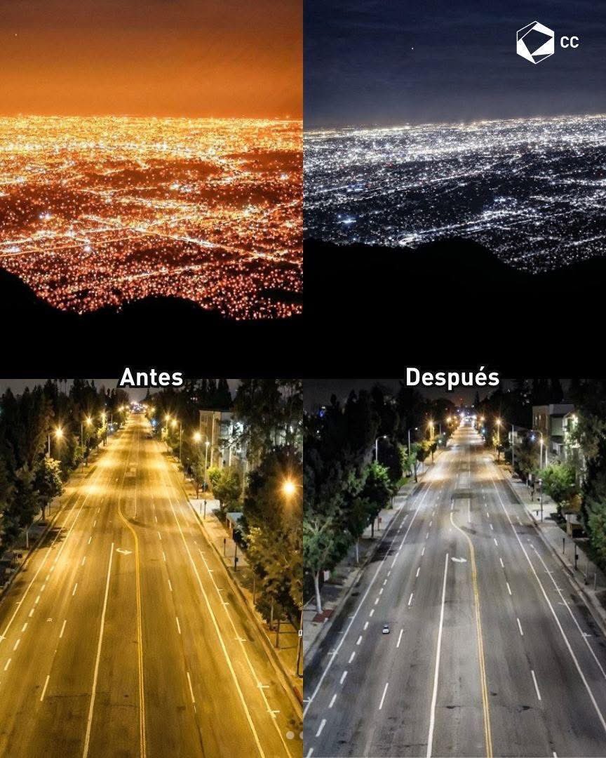 El cambio de luz que afecta nuestra salud mental 💡

Hasta hace no tanto, las calles se iluminaban con luces cálidas, tonos ámbar que resplandecían en la noche y daban una sensación de pausa, pero hoy lo que domina son las luces blancas, que vemos en oficinas, hospitales,