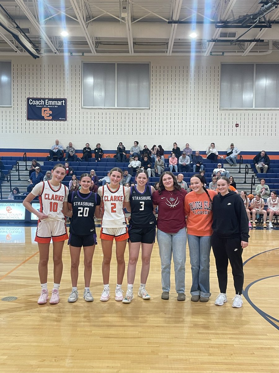 Congrats to girls bball for winning the Bull Run District regular season and tournament championship