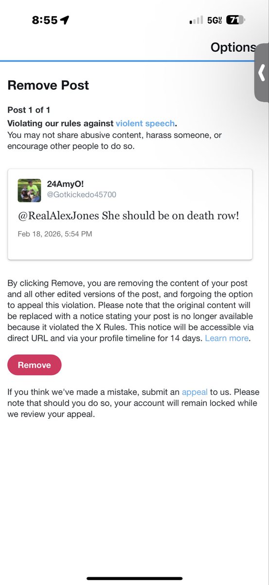 Got kicked off again got kicked off again for posting this about Hilary 🤷‍♀️! I guess free speech is dead <a href="/elonmusk/">Elon Musk</a>