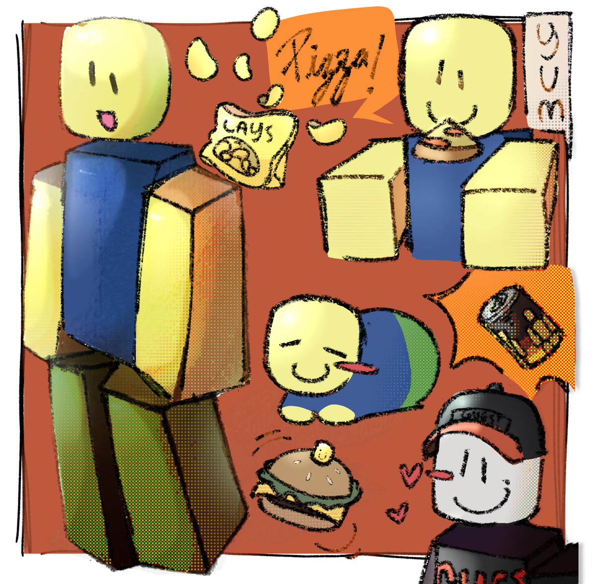R3YESH0_'s tweet photo. Yuh #rolbox #robloxart https://t.co/LGfvXm8a6y
