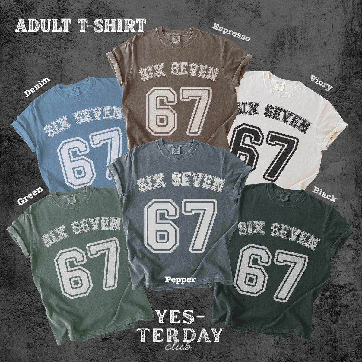 tem_temmax's tweet image. The 6 7 trend goes varsity! 📈🔥 Rep the viral meme with our premium "SIX SEVEN" collegiate tee.

Product Details: Ultra-soft fabric, high-impact varsity print.

Made in USA 🇺🇸

Order Here: etsy.com/listing/439321…

Potential Hashtag: #67Trend #ViralMeme #VarsityVibes #Streetwear