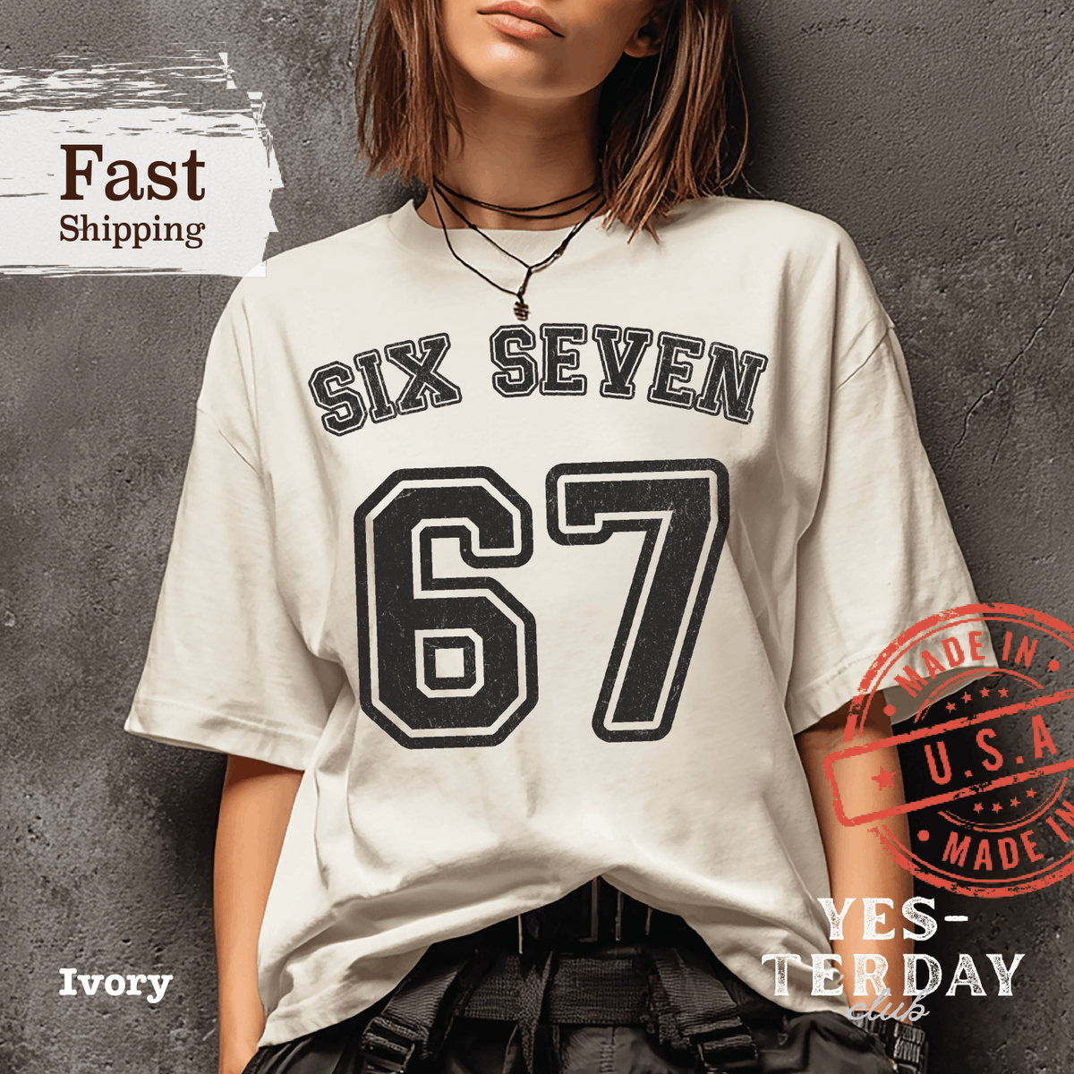 tem_temmax's tweet image. The 6 7 trend goes varsity! 📈🔥 Rep the viral meme with our premium "SIX SEVEN" collegiate tee.

Product Details: Ultra-soft fabric, high-impact varsity print.

Made in USA 🇺🇸

Order Here: etsy.com/listing/439321…

Potential Hashtag: #67Trend #ViralMeme #VarsityVibes #Streetwear