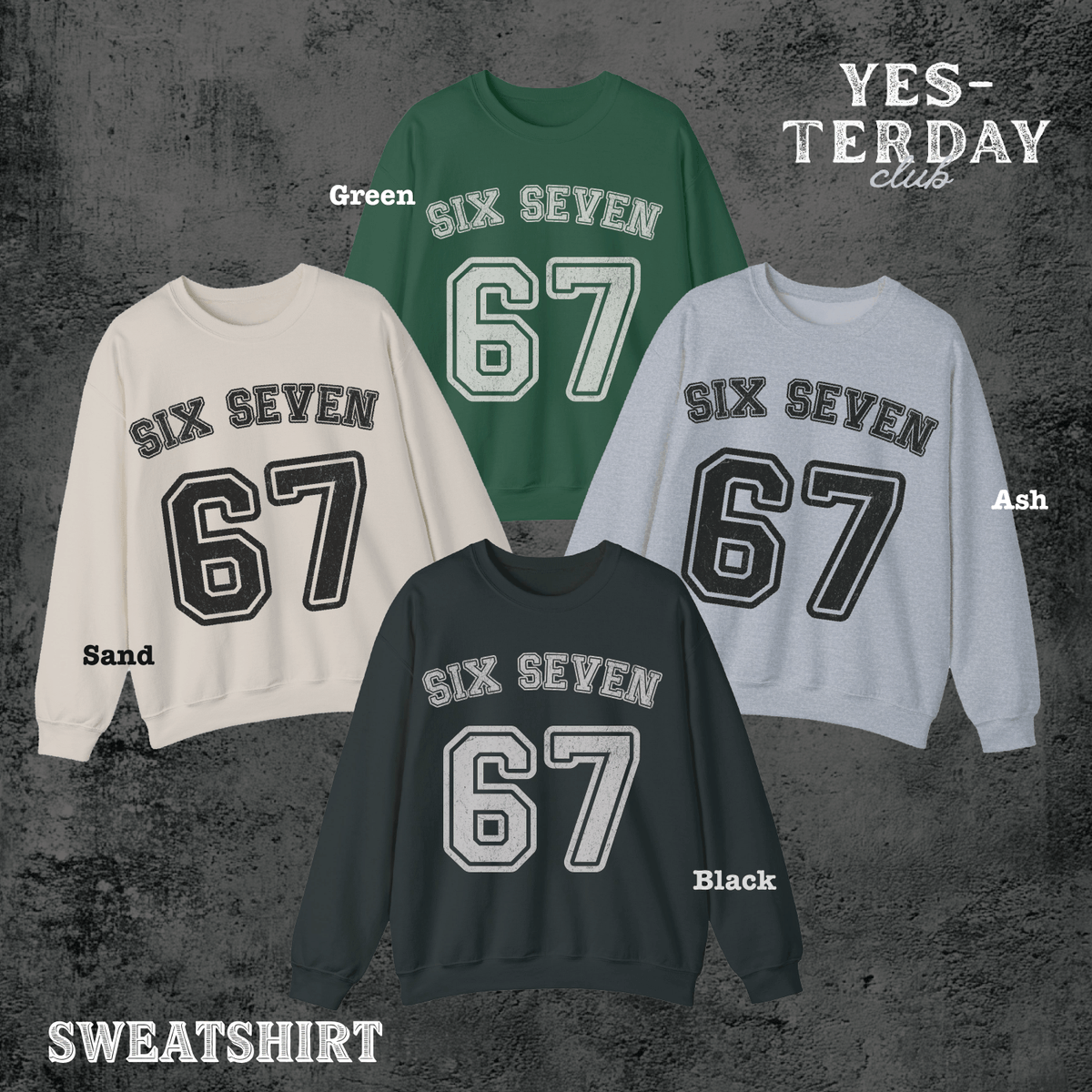 tem_temmax's tweet image. The 6 7 trend goes varsity! 📈🔥 Rep the viral meme with our premium "SIX SEVEN" collegiate tee.

Product Details: Ultra-soft fabric, high-impact varsity print.

Made in USA 🇺🇸

Order Here: etsy.com/listing/439321…

Potential Hashtag: #67Trend #ViralMeme #VarsityVibes #Streetwear
