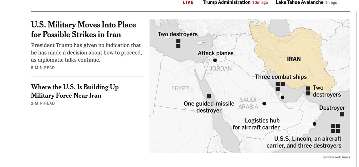 Is it even worth pointing out that it's a violation of the UN Charter to threaten to attack a sovereign country? That there is zero justification, moral or legal, for what Trump is doing? Does anybody even care, or does the U.S. just claim the infinite right to kill and destroy?