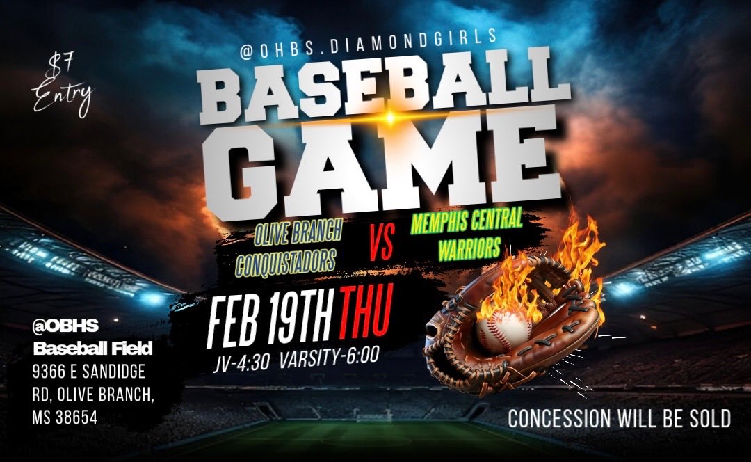 Olive Branch High School Baseball tweet media