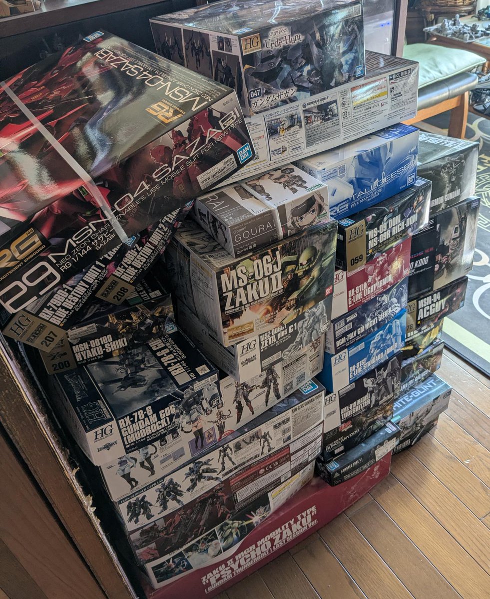 積みプラ_(:3」∠)_ 減らしてはいるんですよかなり🤔