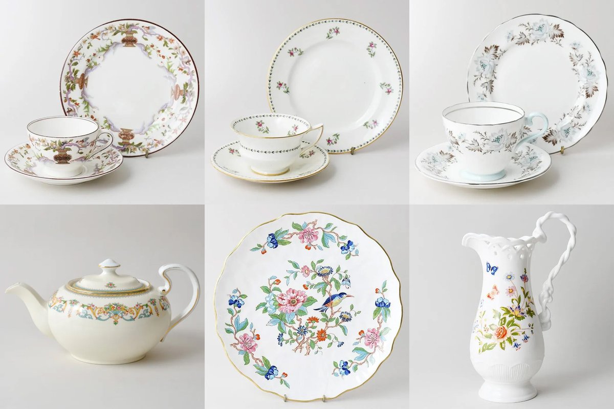 ANTROおすすめビンテージ 《Aynsley エインズレイ》 1775年創業