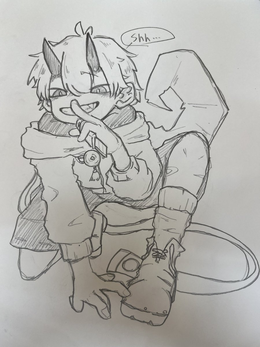 久しぶりの黒ニノくん