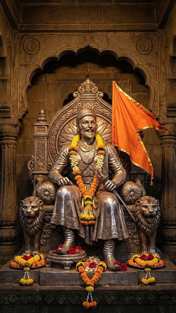 हिंदवी स्वराज्य के प्रणेता एवं शौर्य के शिखर पुरुष, छत्रपति शिवाजी महाराज की जयंती पर उन्हें 
शत शत नमन