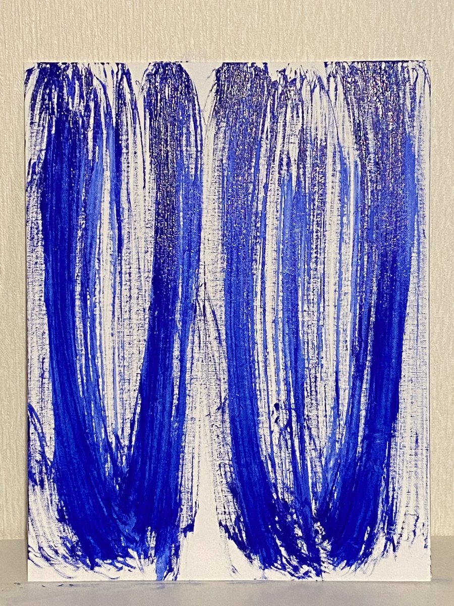 masaRto_blue's tweet photo. 幕間 an Intermission
#blueart #青 #blueartwork #青い絵 #blue #ブルー #幕間 #Intermission https://t.co/0DDfmL6y5h