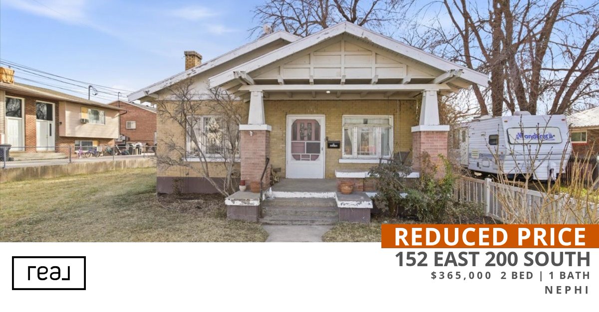 HomesInUtah's tweet photo. Charming Home in Nephi! This 2 bedroom, 1 bathroom home's price has just been reduced. Reach out to set up a showing!

Contact me and we'll go over your options! 801-573-2077 Call or Text! https://t.co/hew5TObvrw https://t.co/JndSDF1WQT
