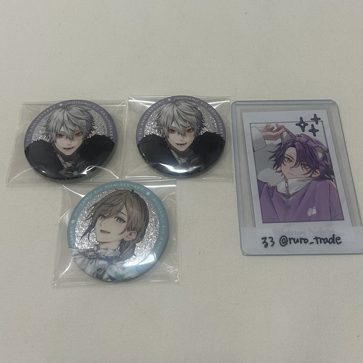 ruro_trade's tweet photo. @ruzioir_78 検索より失礼します。
当方、葛葉2個叶1個所持しております。
渡会3つと交換していただくことは可能でしょうか？
ご検討の程よろしくお願いいたします。 https://t.co/qazq4IEnfi