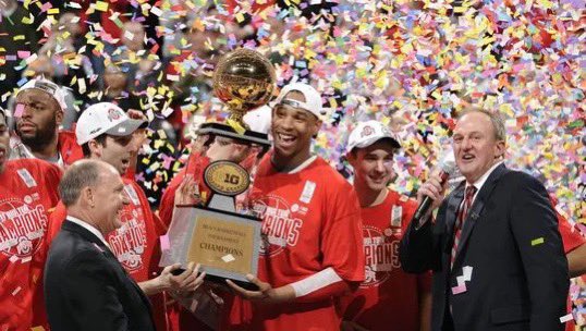 Congratulations to Thad Matta on reaching 500 career victories!

During his tenure at Ohio State, Matta captured five Big Ten regular-season championships, four Big Ten Tournament titles, made two Final Four appearances, and set a program record with 337 wins.