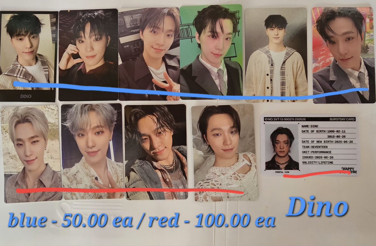 skykyeomie's tweet photo. WTS LFB PH
SEVENTEEN RANDOM PC

UPDATED POST‼️‼️

price + 5 pf ea  + sf
Blue - 50.00 ea
Red - 100.00 .00
MOP: GCASH
MOD: SDD / JNT
LOC: QC

Scoups jeonghan joshua jun hoshi wonwoo woozi minghao mingyu dk seungkwan vernon dino https://t.co/WQPqP16Bfy