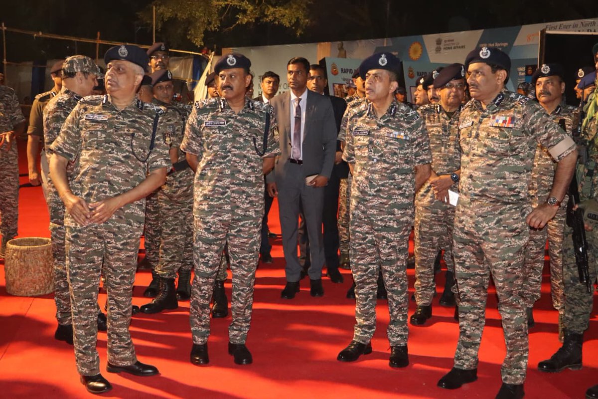 Shri G.P. Singh, DG CRPF inaugurated the newly renovated Officers’ Mess of GC Guwahati &amp; opened a stunning exhibition showcasing CRPF's rich legacy, marking the start of the CRPF Anniversary Parade at Sarusajai  sports complex# instilling pride &amp; enthusiasm #CRPF <a href="/crpfindia/">🇮🇳CRPF🇮🇳</a>