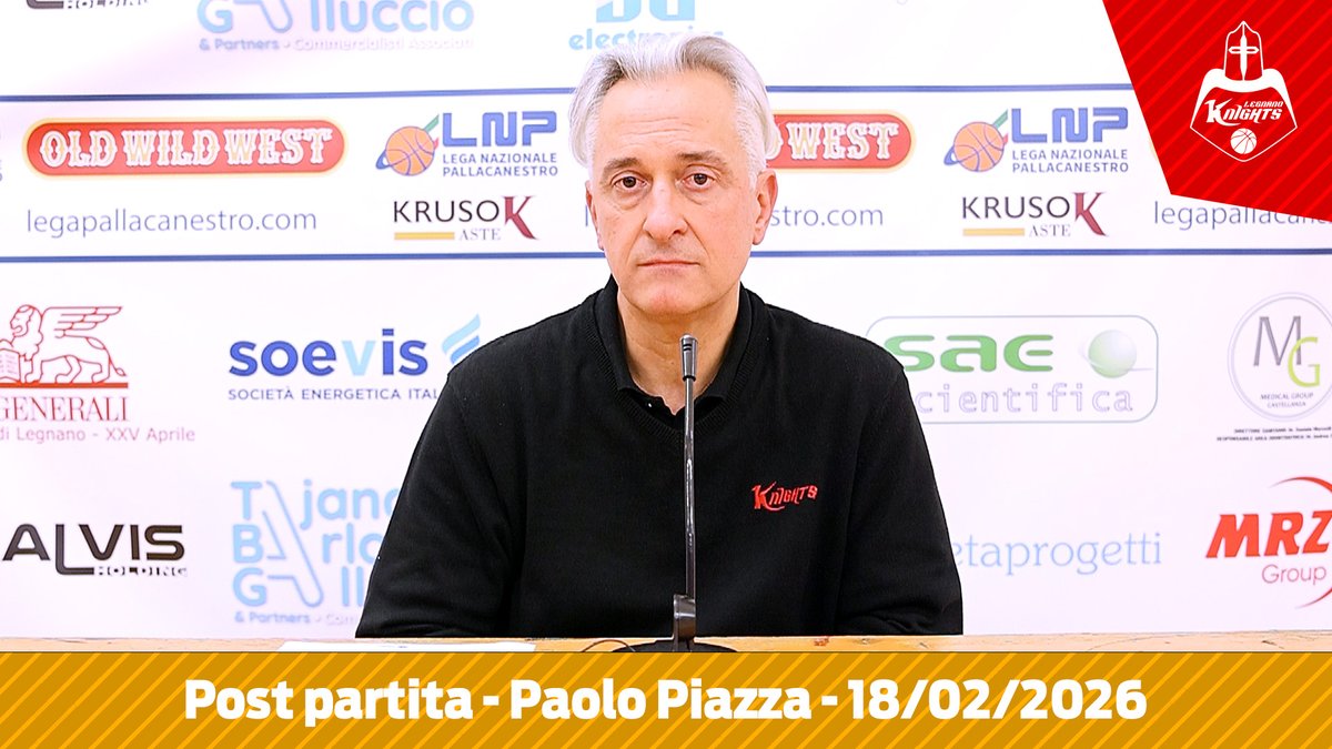 Paolo Piazza analizza la sconfitta con San Vendemiano parlando del calo dalla metà del terzo periodo.

youtube.com/watch?v=5nj6-K…