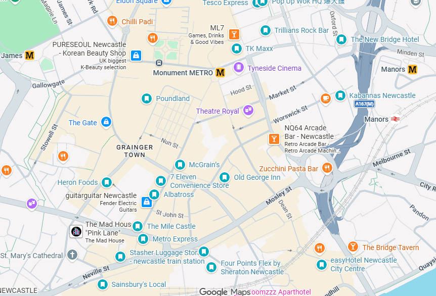 #psydolluktour2026 準備編
イギリスの各地方都市の駅～ライブハウス～宿泊施設の最短の道のりと、途中にあるパブとスーパーマーケットとかディスカウントストアとか、おトクに食糧や物資が調達できる場所とか、荷物預けスポットとか、そんなこまごました事にだけ妙に詳しくなってきたなど(死活問題)