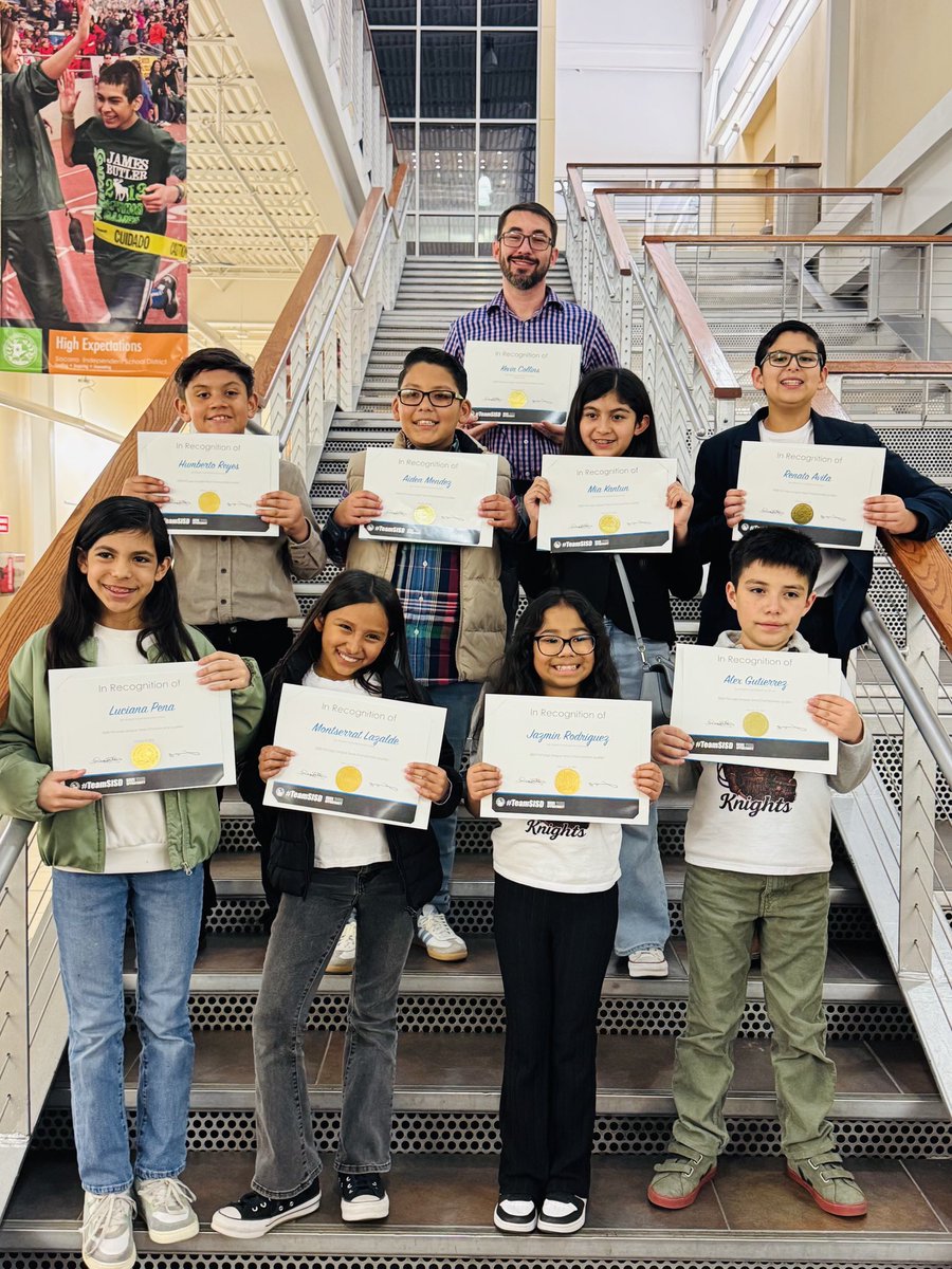 Ituarte_ES's tweet photo. Our Robotics Team was recognized at the Board Honors tonight and we couldn’t be prouder!  This hardworking group of Knights continues to raise the bar! Huge shout out to Mr. Collins for guiding our team! #EveryKnightLevelsUp #GameOn https://t.co/4QsIjooCB6