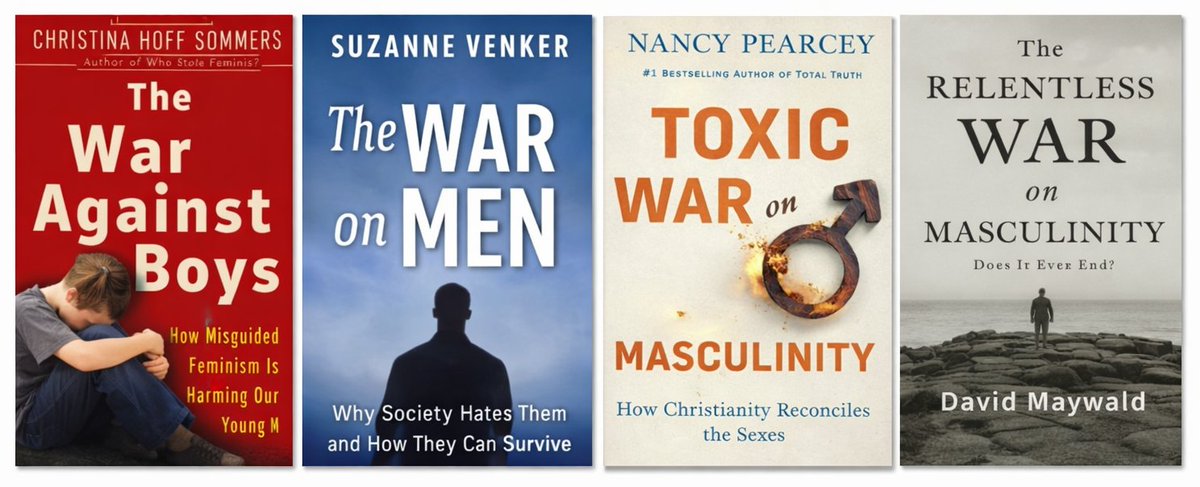 You're going to turn off some readers. It's too provocative! Why call it The Relentless War on Masculinity?

My book’s title didn’t come out of nowhere... It deliberately echoes a small but striking lineage of books, all written by women, who were brave enough to name what they