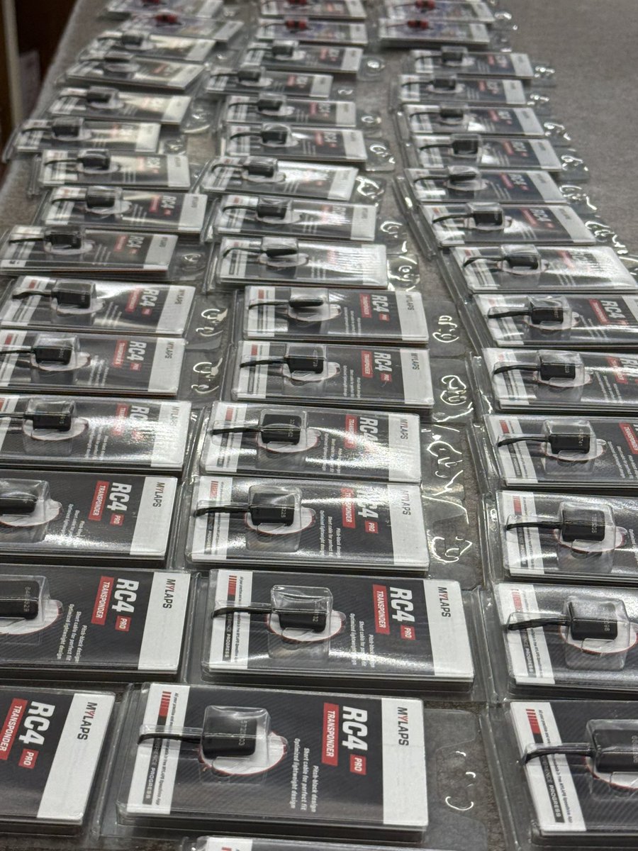 MYLAPS JAPANさんより お久しぶりに「RC4 PROトランスポンダー」が入荷