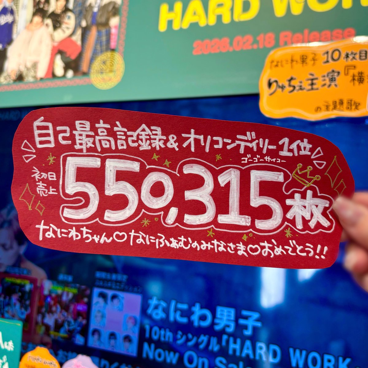 ❤️🧡🩷💜💛💙💚 #なにわ男子 ❤️🧡🩷💜💛💙💚 🥡「HARD WORK