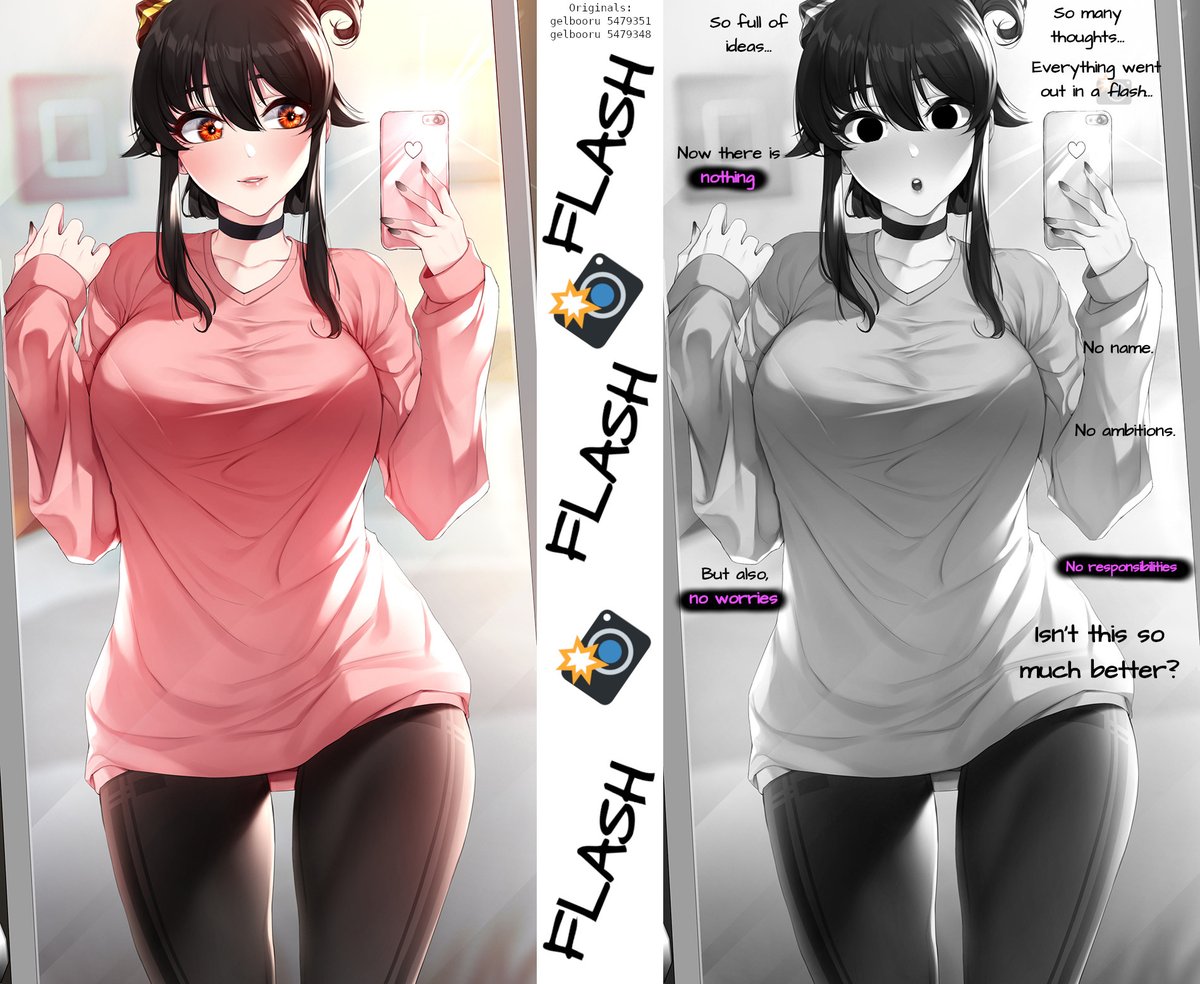 Some more hypno-porn manips/edits I made a while ago and forgot to post here.

Content warning for the third one: Identity death.