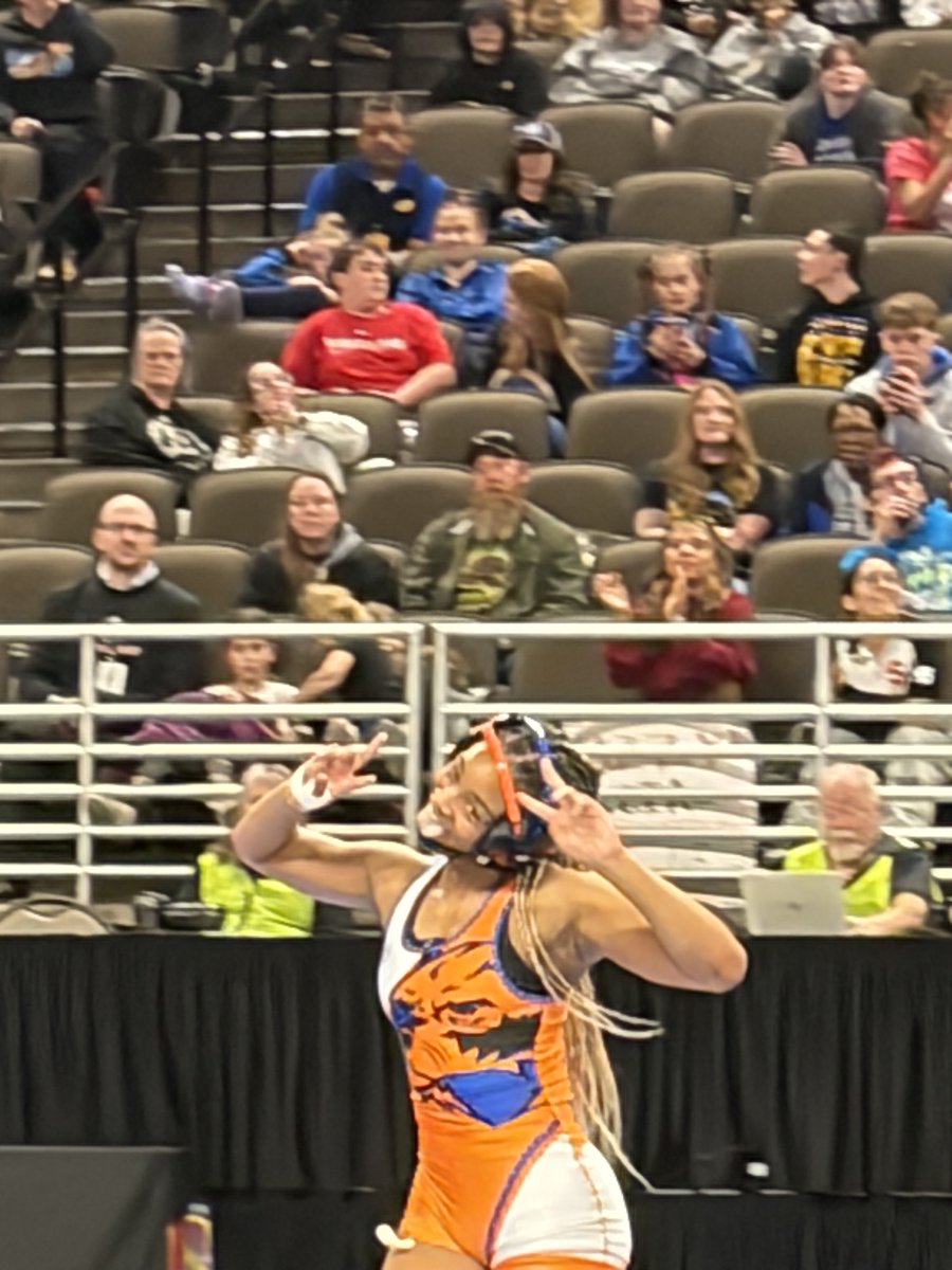 2022Wolverine's tweet photo. Two time State Champion! Congratulations Kalynn!!We are Westview Proud. 
Way to go Coaches! https://t.co/RgNo46K5PT