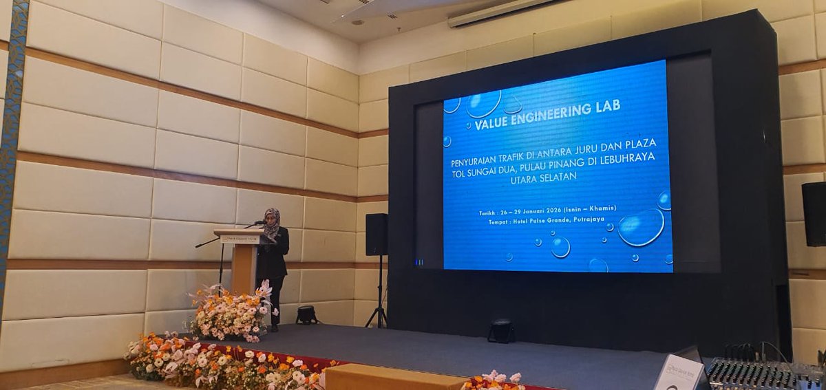 uvm_jkr's tweet photo. 26-29 Januari 2026 Kajian Value Engineering (VE) bagi  projek
@moworksmy 
@LLMrasmi 
@plus2u 

yang dimudahcara oleh pasukan fasilitator

@uvm_jkr

@JKRCPAB
@IPJKR_Official

@RoslanisE

@JkrMaria

@RbSafarina

#IamJKR #KitaJKR #JKRsynergy #JasaKepadaRakyat https://t.co/fps7IIs5Ch