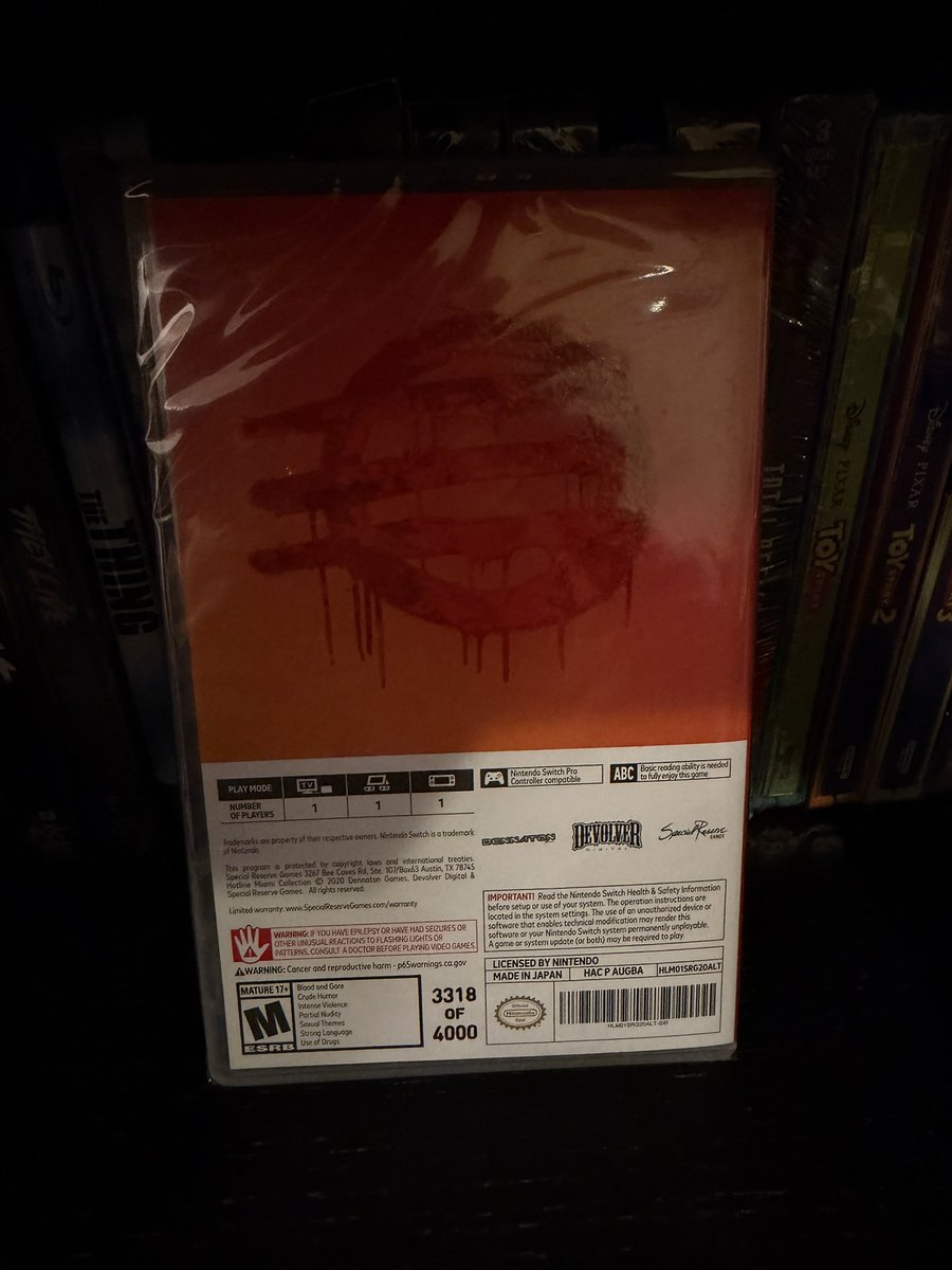 Switch Giveaway 

Hotline Miami Collection 3318 out of 4000

Follow, like, retweet and comment to enter! 

Winner chosen February 27th!