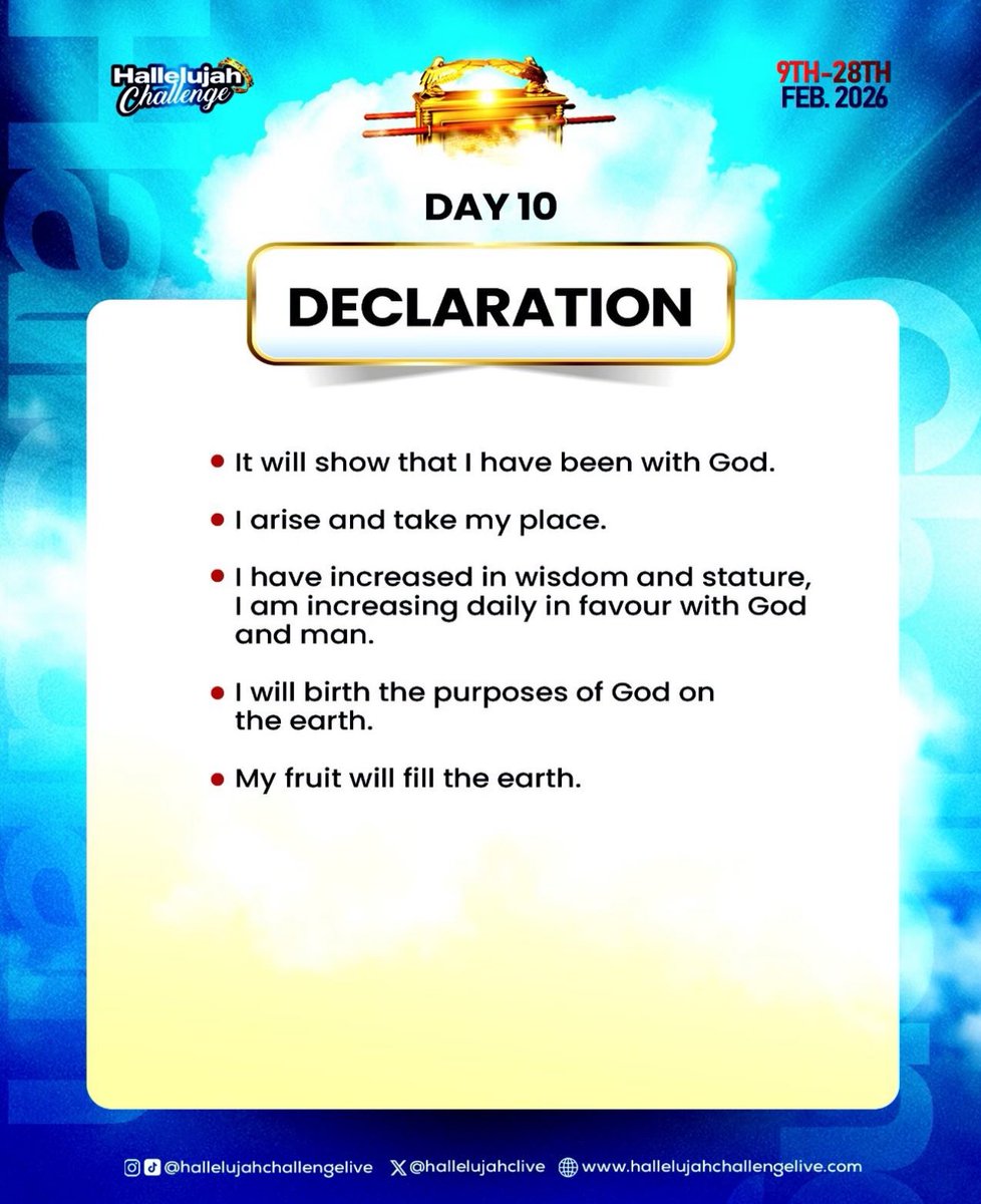 Hallelujah Challenge tweet media