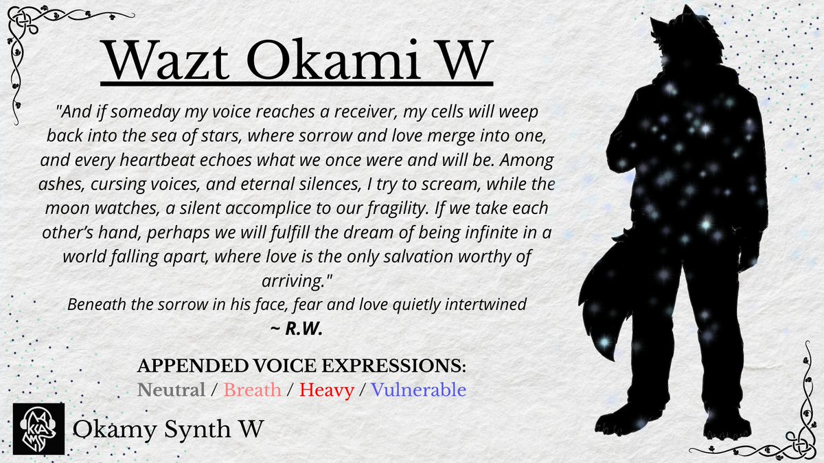 OkamySynthW's tweet photo. Beneath the sorrow in his face, fear and love quietly intertwined... https://t.co/ZsBWLZTwoA