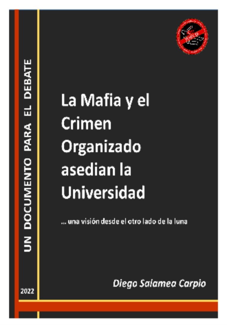 AÑO 2022
👇👇👇
PUNTA DEL ICEBERG
#mafias #crimenirganizado #universidades #academia