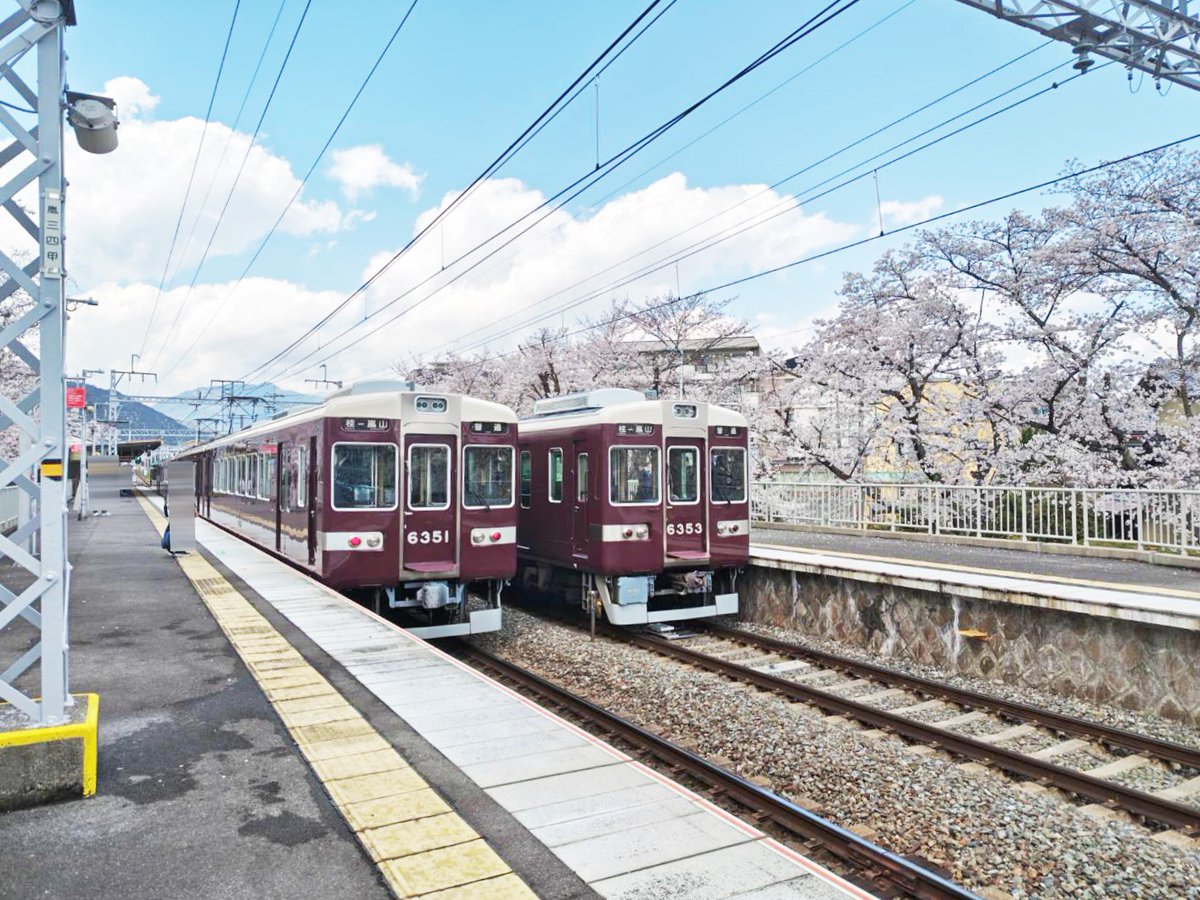 hankyu_ex's tweet photo. 今日は二十四節気の「雨水」。雪がとけて雨となり、春の訪れを感じる頃だそうです。

春と言えば……かなり気が早いのですが、今年も🌸阪急電車×桜🌸を見に行きたいなと思っています。
昨年は京都本線＆嵐山線方面に行ったのですが、今年はどこに行こう……

皆様のおすすめはどこですか？
（阪急電鉄公式X 中の人）