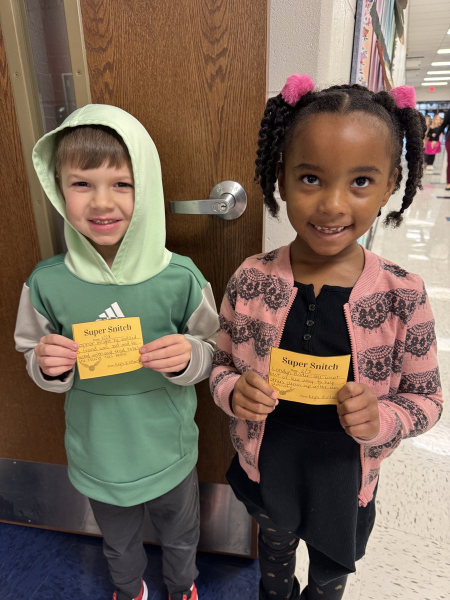 We celebrated Connor and Londyn at our February Snitch parade! #SCEsoars