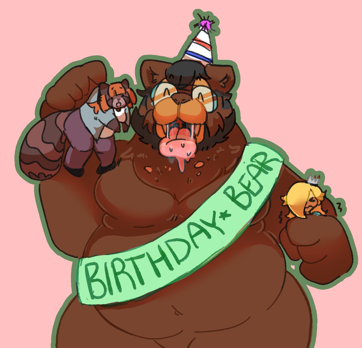 SquishyBear18's tweet photo. On my birthday, it's only fair that I'm the one who gets to do all the eating....
A wonderful gift from my very awesome friend @teknyan !!!! THANK YOU!!!!! https://t.co/csVCYZCVyN