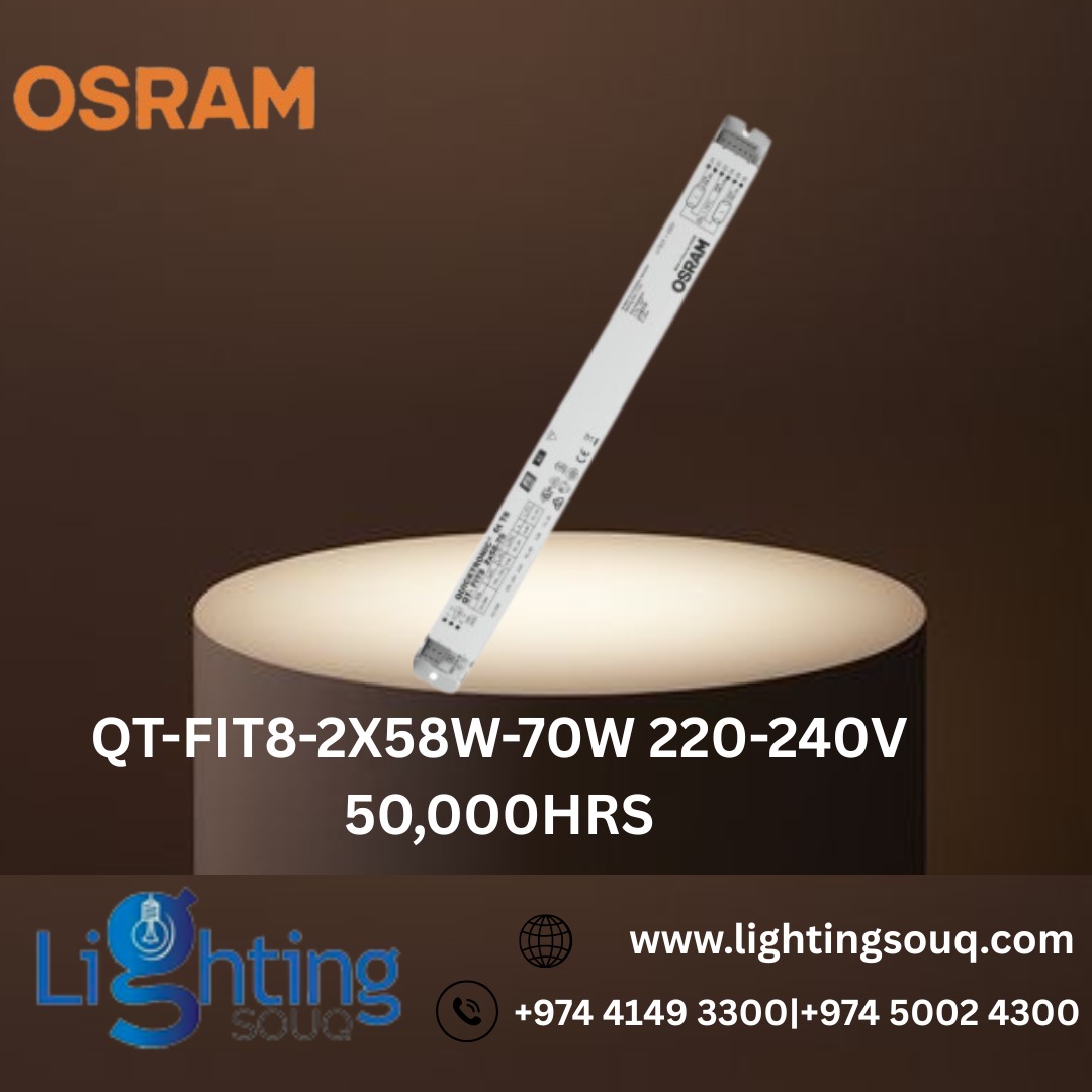 lightingsouq's tweet image. High-performance lighting made reliable 💡 400W E40 Metal Halide 6000K &amp;amp; OSRAM QT-FIT8 2x58W-70W ballast (50,000hrs) – built for industrial &amp;amp; commercial efficiency. Available now at Lighting Souq.

#OSRAM #MetalHalide #QTFIT8 #IndustrialLighting #LightingSouq #EnergyEfficient