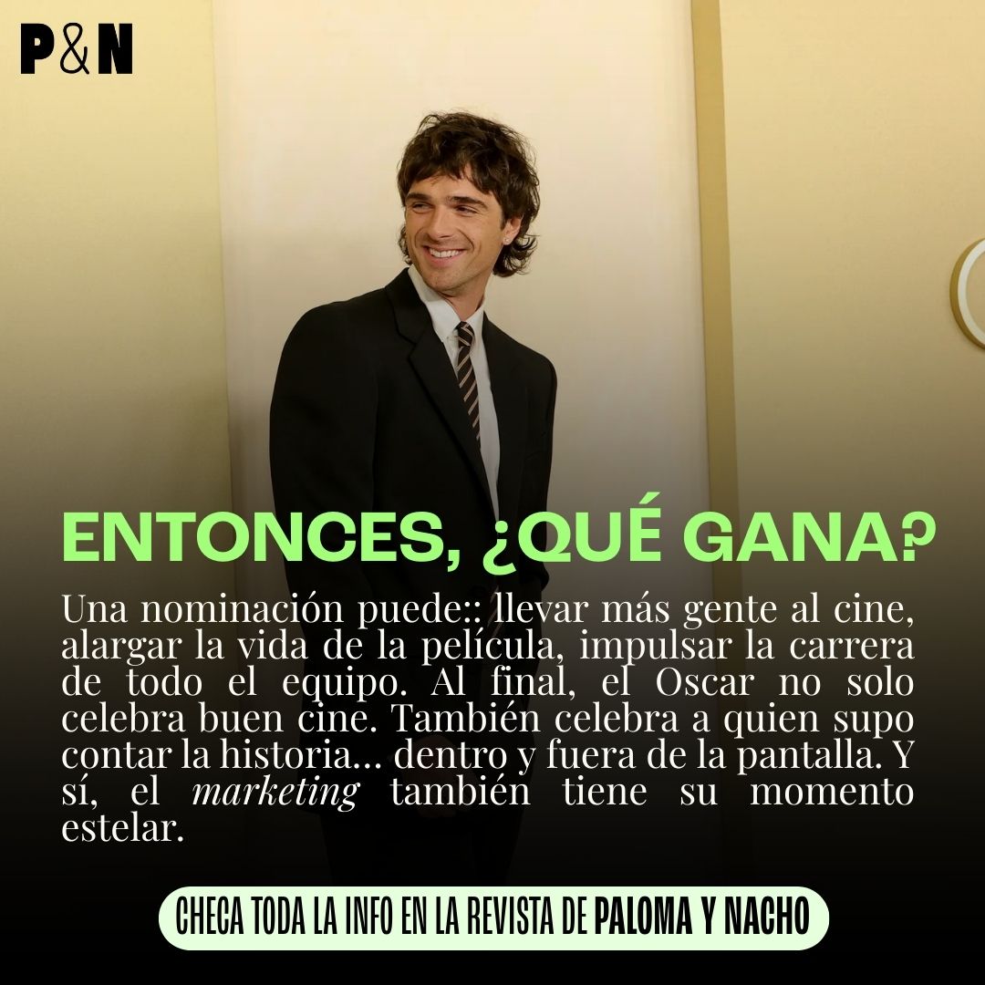 Cinepolis's tweet photo. No es solo un gran guion ni una producción impactante, el marketing también juega un papel clave en la carrera por el Oscar. 🎬🏆 #PalomaYNacho 
Lee más en 👉 https://t.co/629odFCJEe https://t.co/uPhPQuxcWM