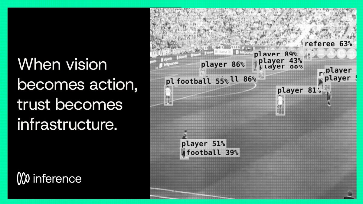 Computer vision is quietly becoming critical infrastructure.
Security. Mobility. Markets. Supply chains.

The question is no longer “Can models see?”. It’s “Can we trust what they saw?”

Verification is becoming non-optional.