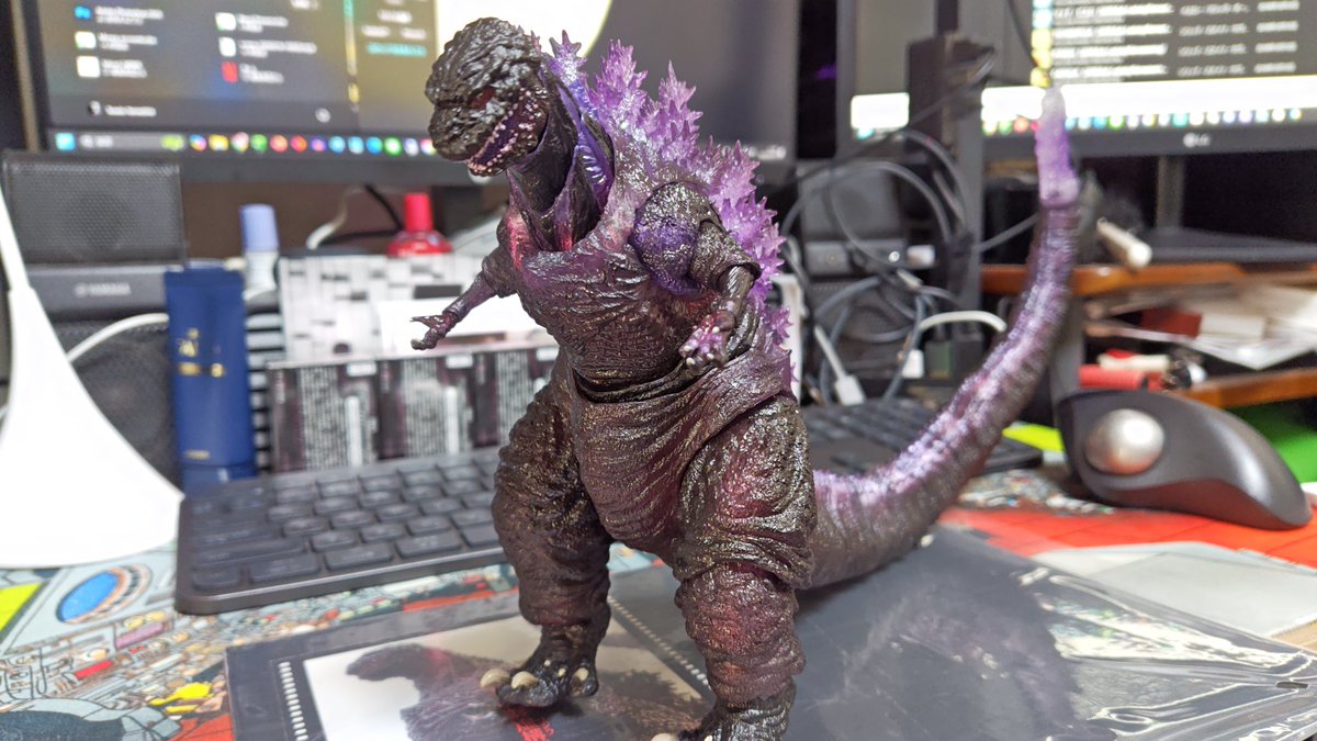 HimanchuJ's tweet photo. はじめてのS.H.MonsterArts
いい!
めっちゃいい!
#shmonsterarts
#Godzilla2016
#シンゴジラ https://t.co/TMYyWypBgv