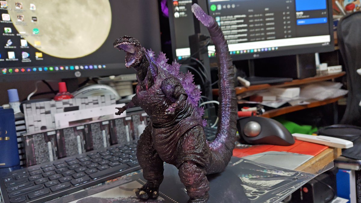HimanchuJ's tweet photo. はじめてのS.H.MonsterArts
いい!
めっちゃいい!
#shmonsterarts
#Godzilla2016
#シンゴジラ https://t.co/TMYyWypBgv