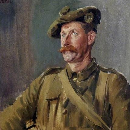 Golf49A's tweet image. Canadian soldiers as painted by Augustus John.