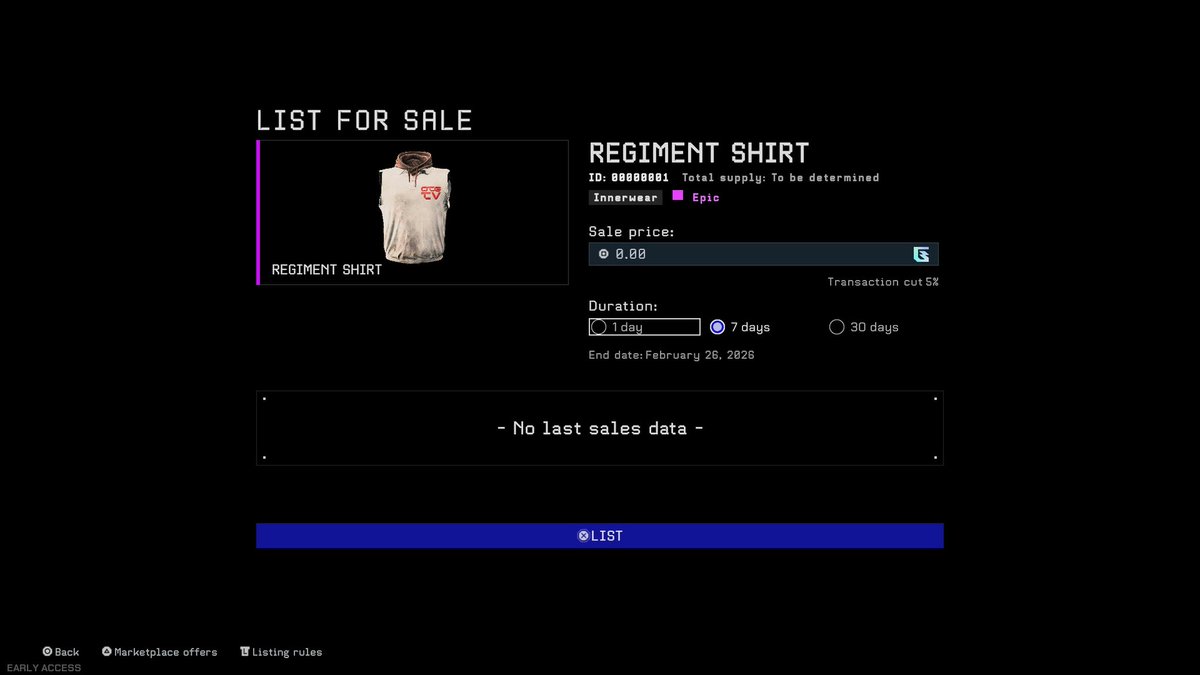 Shoutout to <a href="/RegimentGG/">REGIMENT 🇺🇸</a> 👕🔥 for the #1 Regiment shirt on PS🥇🎮 and a big thank you to @PlayOffTheGrid 🙌💥 for making this possible 🚀🎉