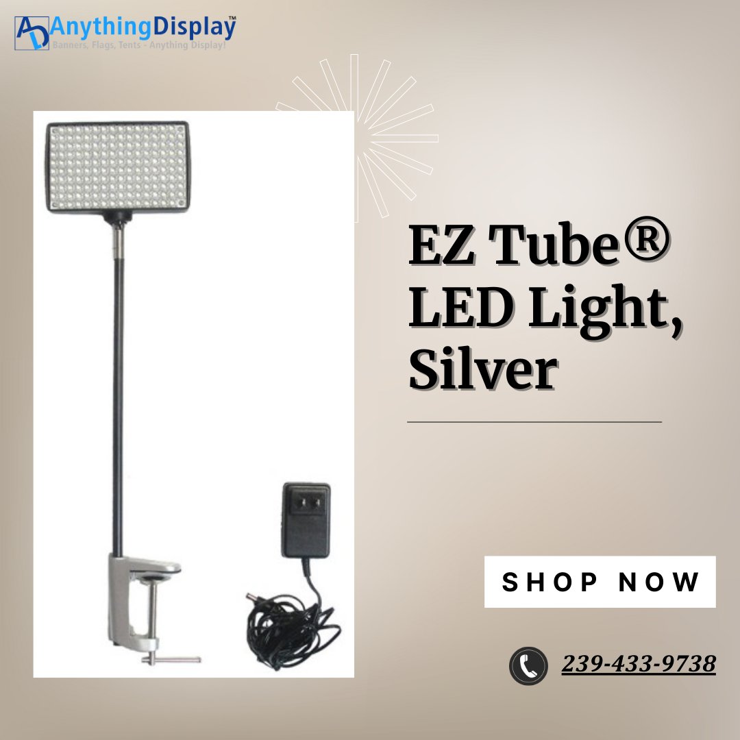 anythingdisplay's tweet image. Light up your EZ Tube booth.
Bright LED light for bold visibility.

 👉Shop now!
anythingdisplay.com/booth-flood-li…

#anythingdisplay #eztube #ledlight #tradeshow #boothsetup