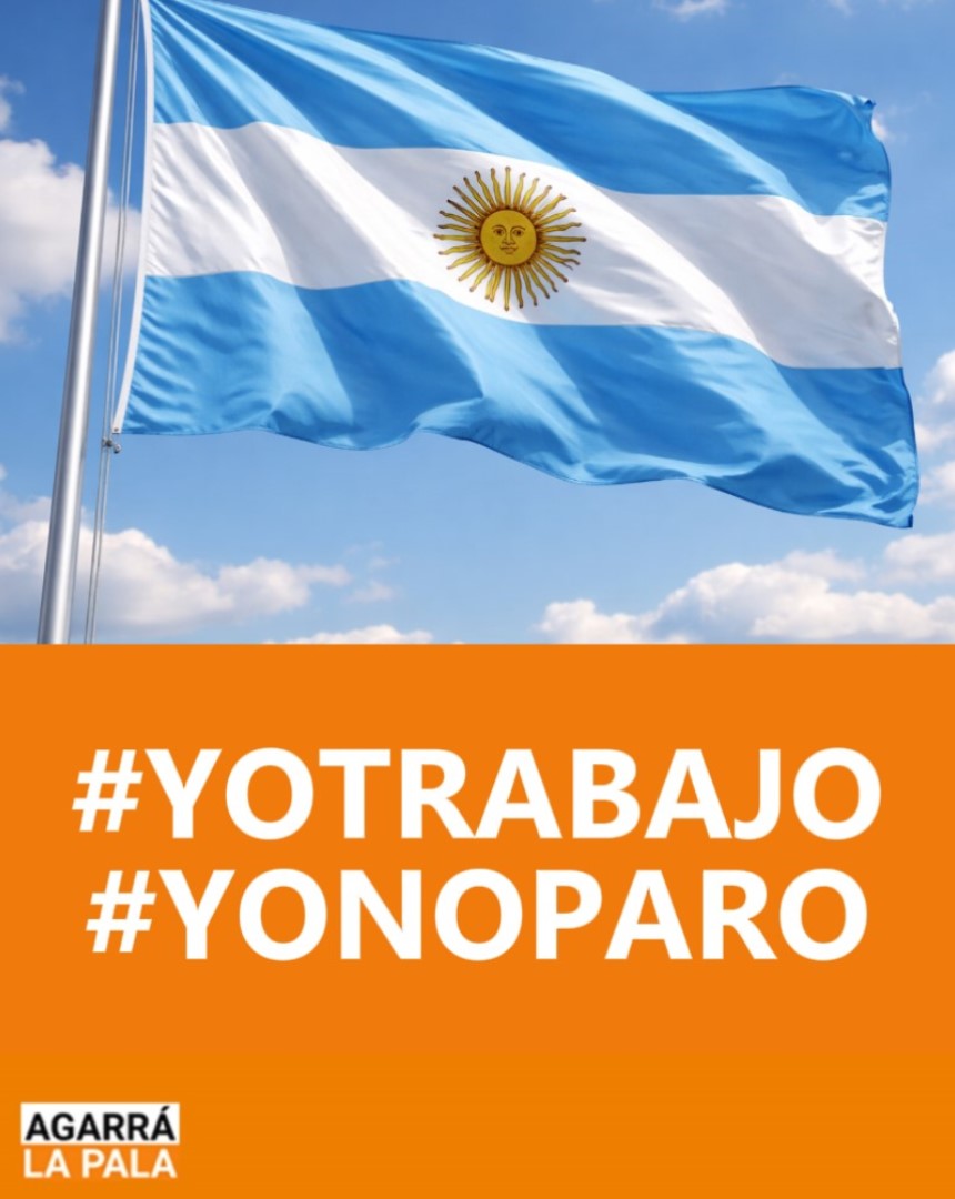 #YOTRABAJO #YONOPARO
<a href="/JMilei/">Javier Milei</a>
