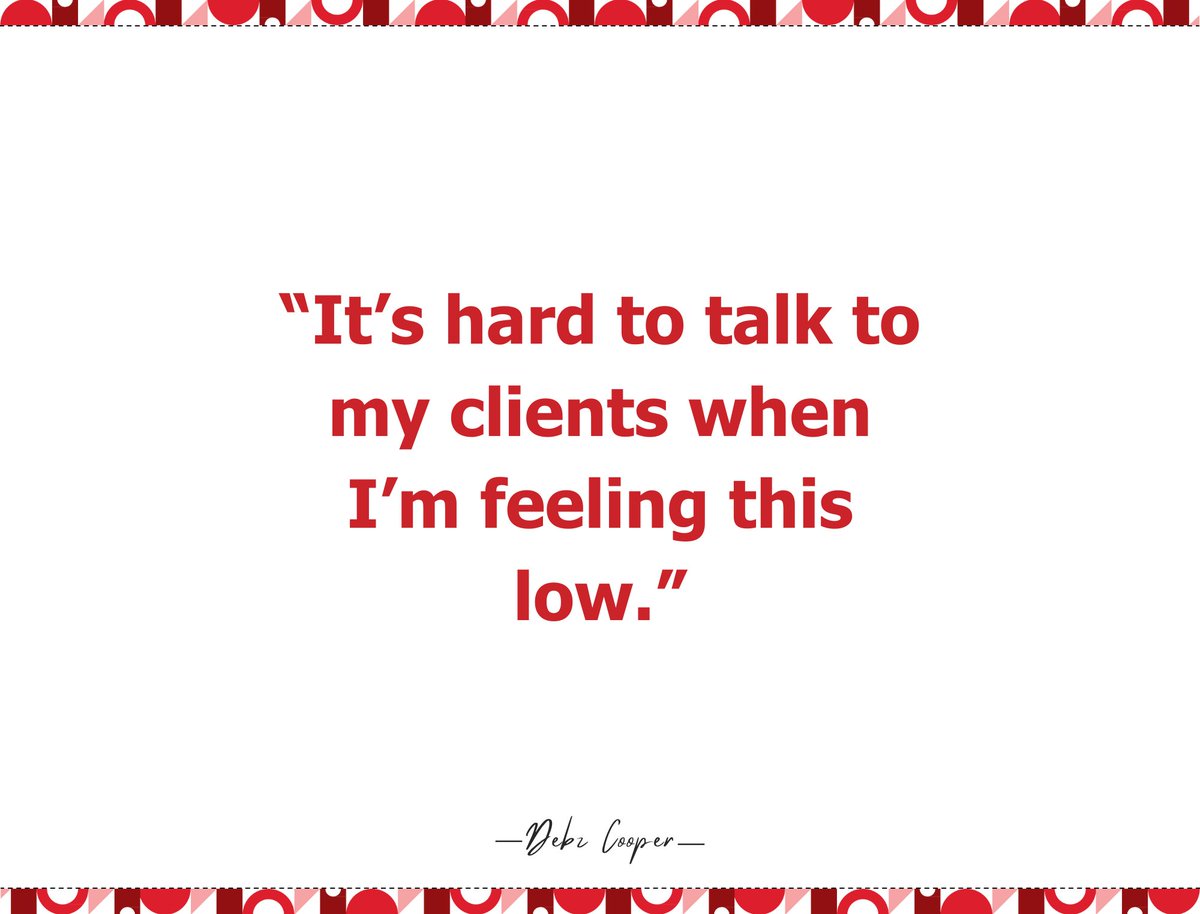 DeborahCooper1's tweet photo. “It’s hard to talk to my clients when I’m feeling this low.”

Have you ever had to show up when your energy wasn’t there?

Low energy doesn’t mean low value.

Let your standards lead.

Lean on structure.

Shift from “How do I feel?” to “How can I serve?”

https://t.co/RATDj1y5xE https://t.co/bj2pT22D5m
