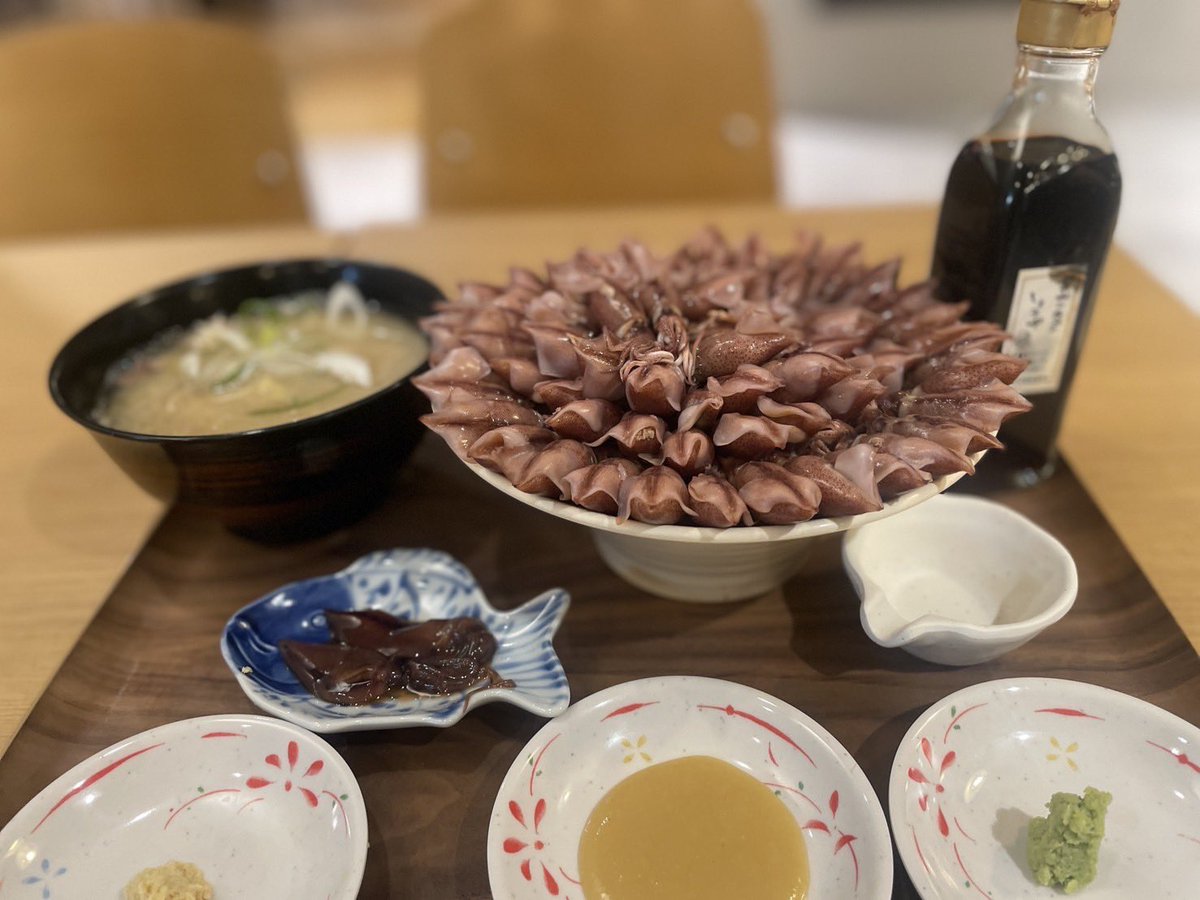 これでもか！
待ち遠しいほたるいか。